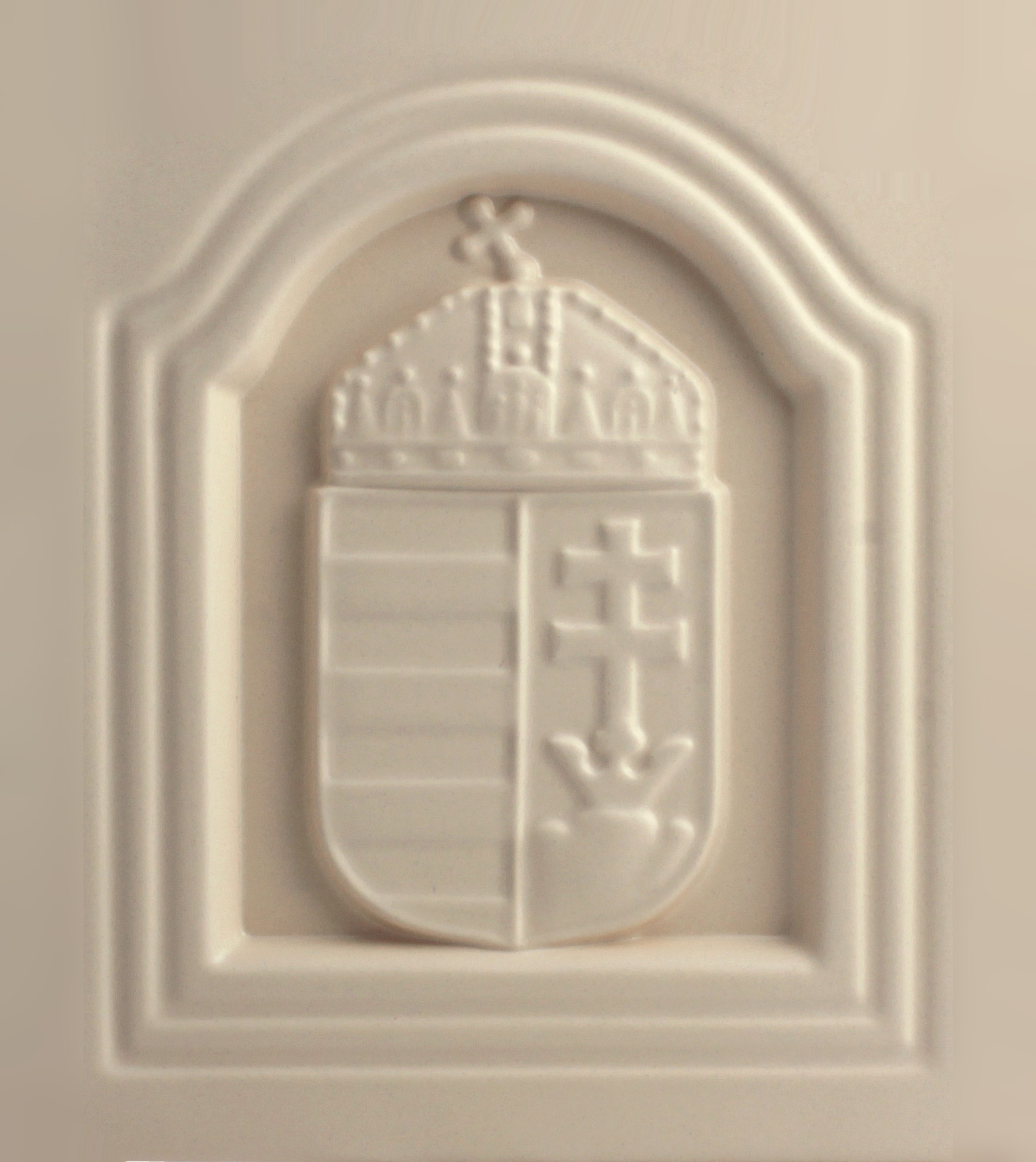 Nádasdi Kapu címer kályhacsempe
